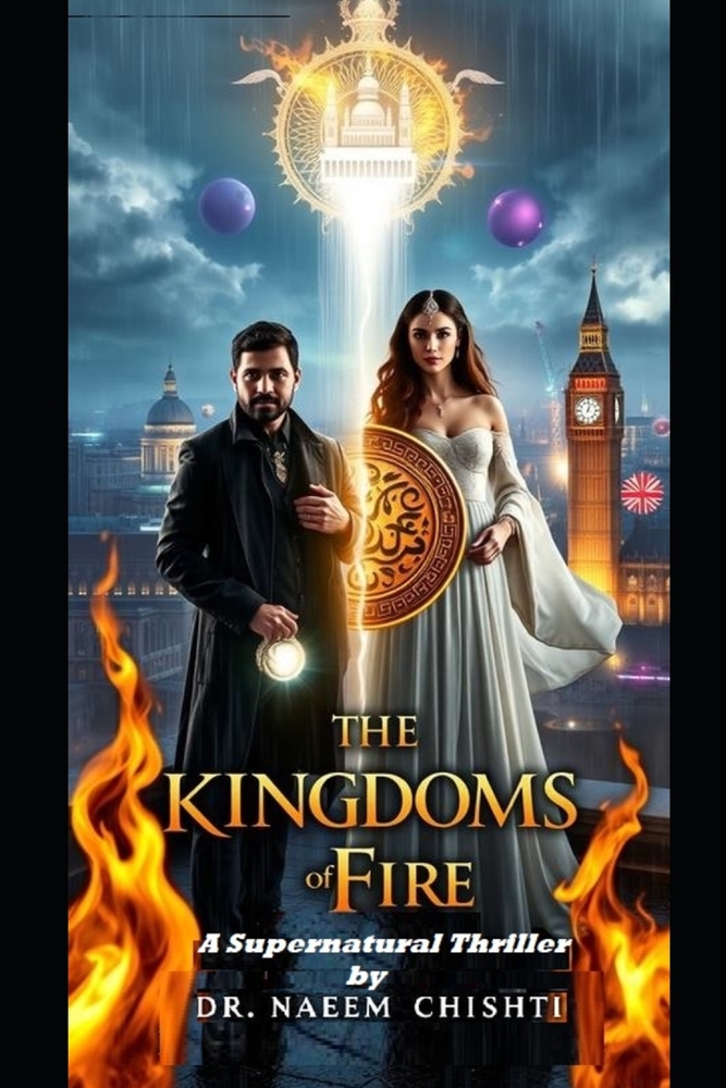 The Kingdoms of Fire: A Supernatural Thriller cover