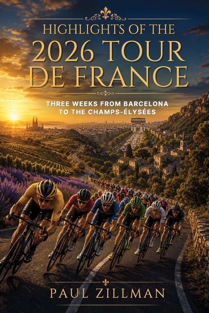 Highlights of the 2026 Tour de France: Three Weeks from Barcelona to the Champs-Élysées cover
