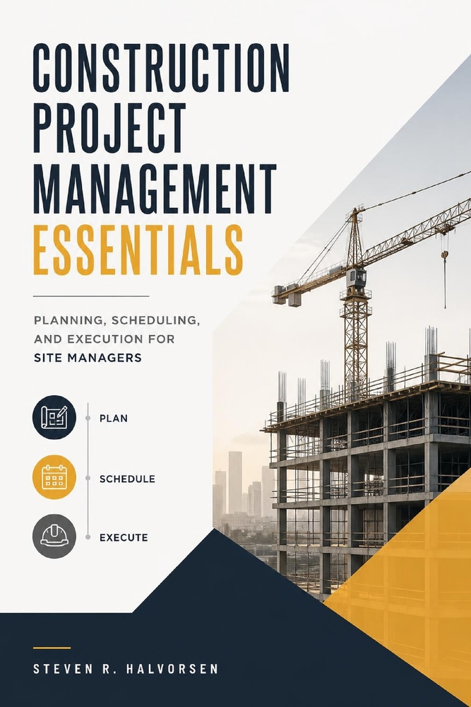 Construction Project Management Essentials: Planning, Scheduling, and Execution for Site Managers cover