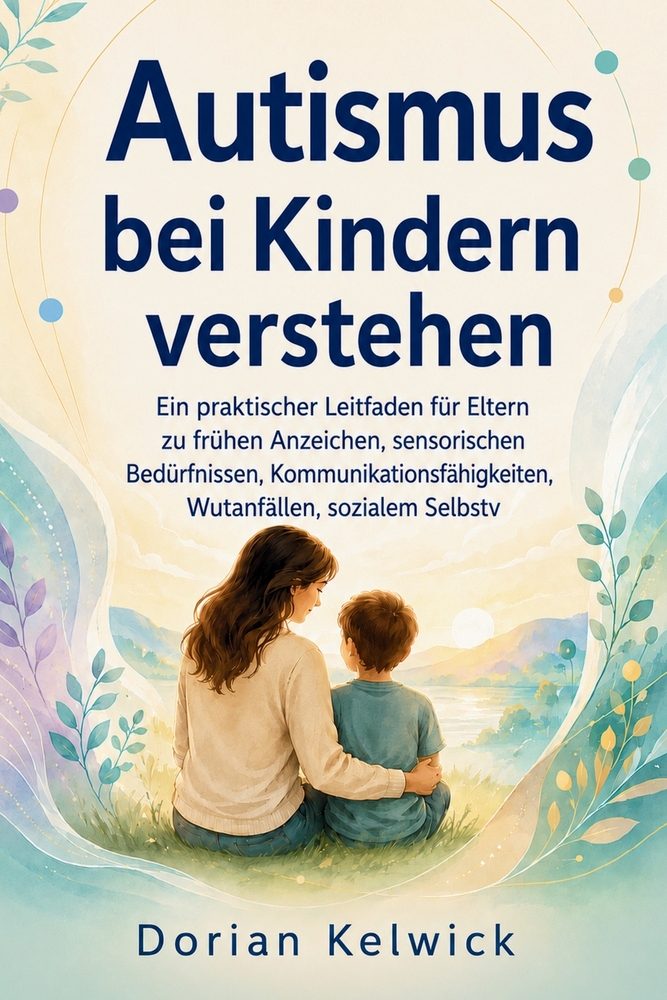 Autismus bei Kindern verstehen: Ein praktischer Leitfaden für Eltern zu frühen Anzeichen, sensorischen Bedürfnissen, Kommunikationsfähigkeiten, Wutanf cover