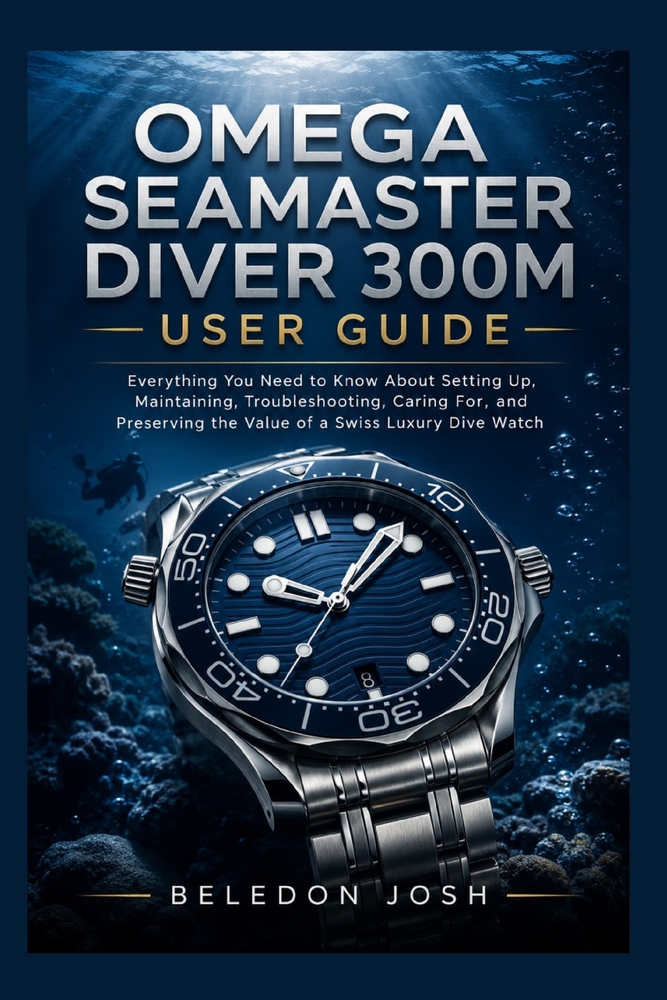 Omega Seamaster Diver 300M User Guide: Everything You Need to Know About Setting Up, Maintaining, Troubleshooting, Caring For, and Preserving the Valu cover