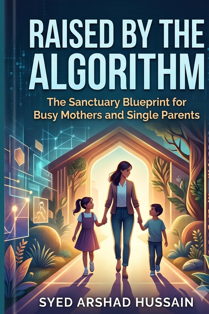 Raised by the Algorithm: The Sanctuary Blueprint for Busy Mothers and Single Parents cover