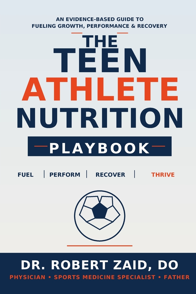 The Teen Athlete Nutrition Playbook: What to Feed Young Athletes for Energy, Growth, Strength, Recovery & Game Day Success cover