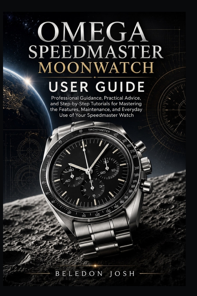 Omega Speedmaster Moonwatch User Guide: Professional Guidance, Practical Advice, and Step-by-Step Tutorials for Mastering the Features, Maintenance, a cover