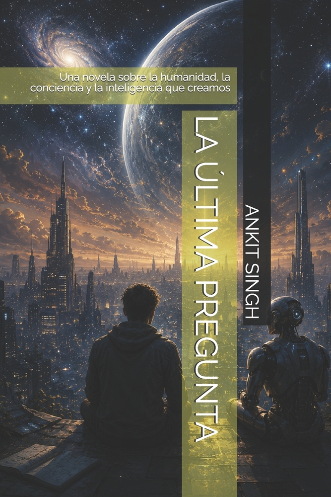 La Última Pregunta: Una novela sobre la humanidad, la conciencia y la inteligencia que creamos cover