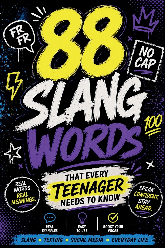 88 Slang Words: That Every Teenager Needs To Know cover