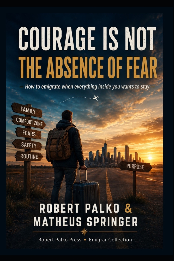 Courage Is Not Absence of Fear: How to emigrate when everything inside you wants to stay? cover