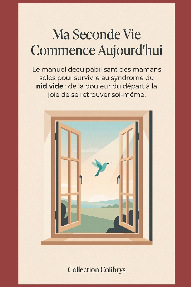 Ma Seconde Vie Commence Aujourd'hui: Le manuel déculpabilisant des mamans solos pour survivre au syndrome du nid vide: de la douleur du départ à la jo cover
