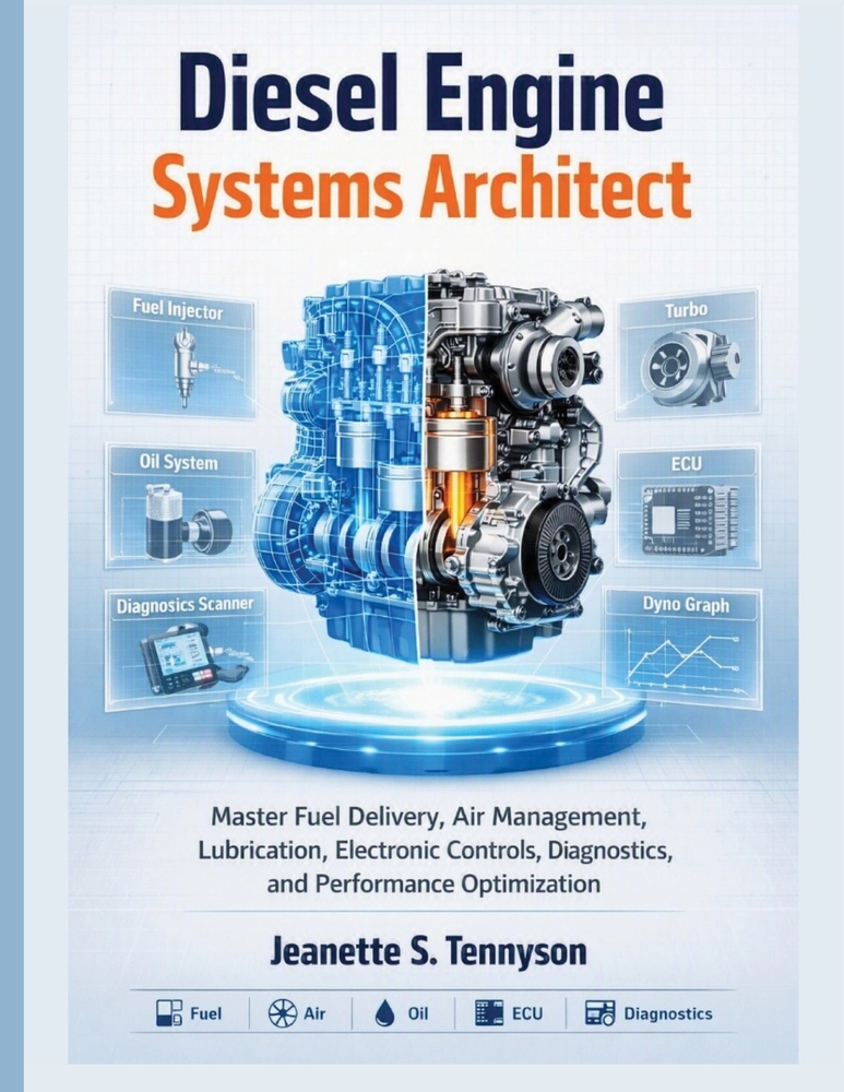 Diesel Engine Systems Architect: Master Fuel Delivery, Air Management, Lubrication, Electronic Controls, Diagnostics, and Performance Optimization cover