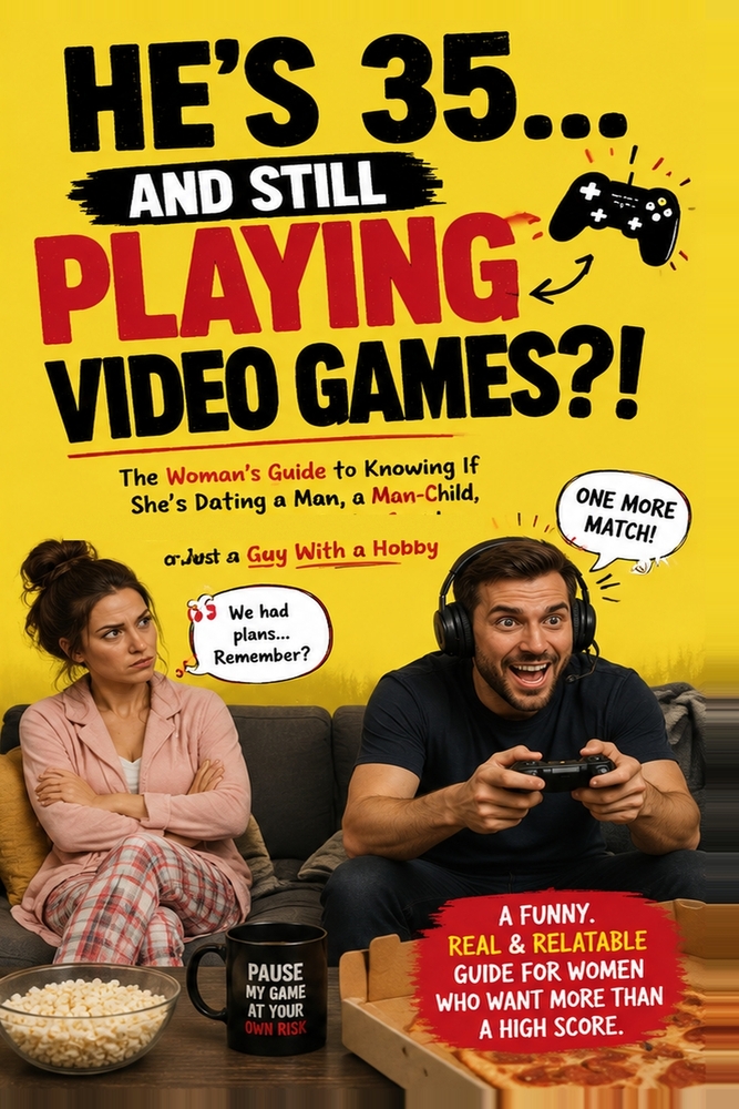 He's 35... And Still Playing Video Games?!: The Woman's Guide to Knowing If She's Dating a Man, a Man-Child, or Just a Guy With a Hobby cover