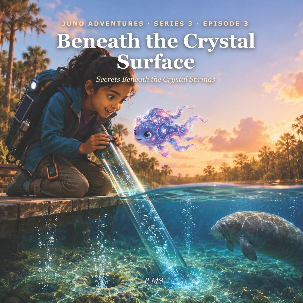 3. Beneath the Crystal Surface: A Juno & Glimmer Adventure at Crystal River cover