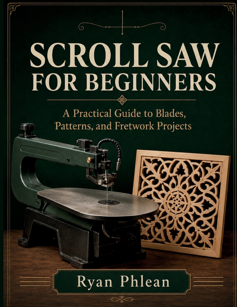 Scroll Saw for Beginners cover