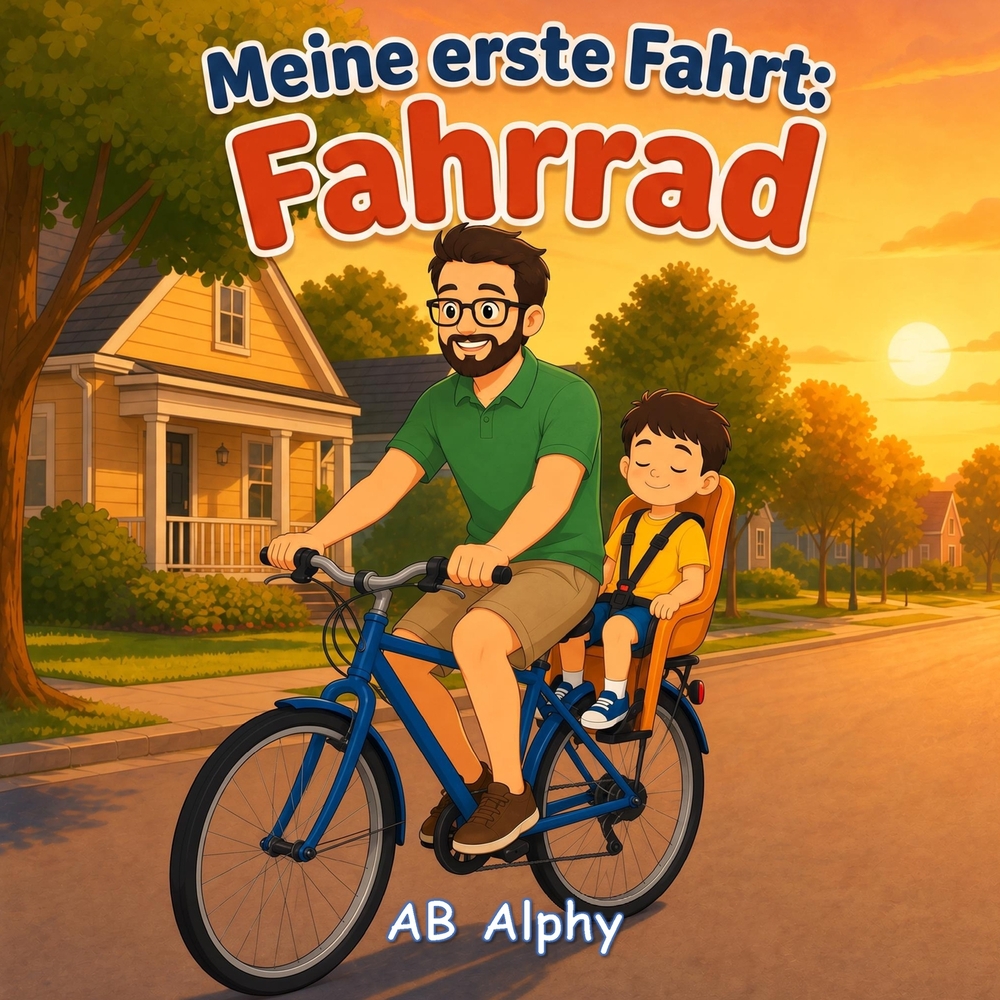 Meine erste Fahrt: Fahrrad: Ein schönes Fahrradabenteuer mit Papa und Kind cover