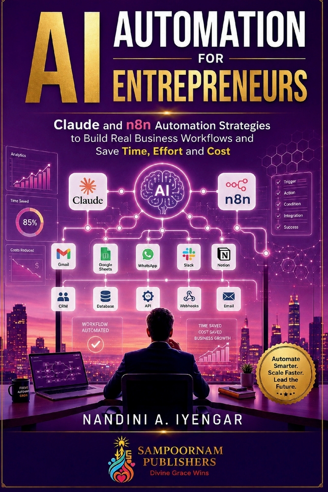 AI Automation for Entrepreneurs: Claude and n8n Automation Strategies to Build Real Business Workflows and Save Time, Effort and Cost cover