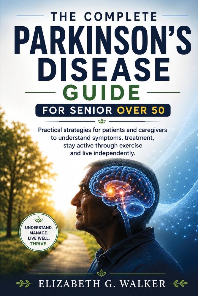 The Complete Parkinson's Disease Guide for Senior Over 50: Practical strategies for patients and caregivers to understand symptoms, treatment, stay ac cover