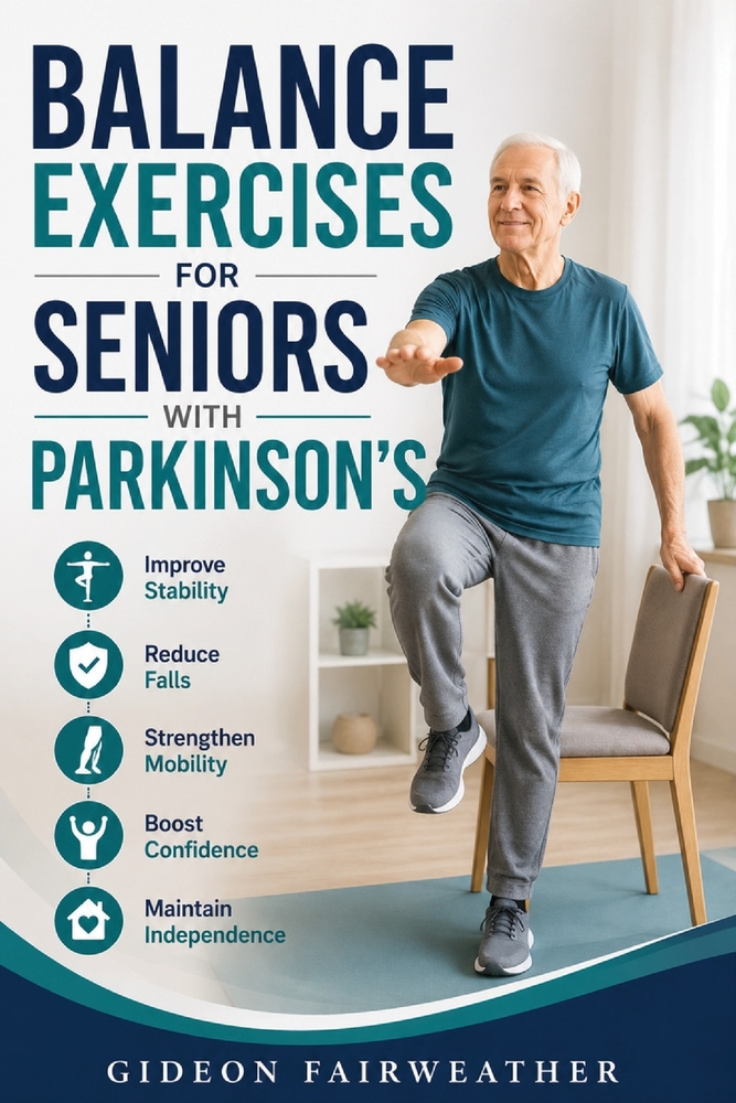 Balance Exercises for Seniors with Parkinson's: Improve Stability, Reduce Falls, Strengthen Mobility, Boost Confidence, and Maintain Independence Thro cover