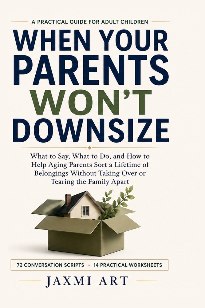 When Your Parents Won't Downsize: What to Say, What to Do, and How to Help Aging Parents Sort a Lifetime of Belongings Without Taking Over or Tearing cover