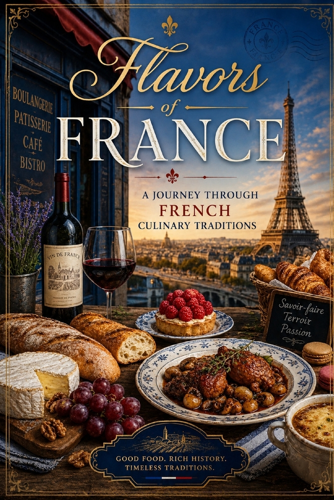 Flavors of France: A Journey Through French Culinary Traditions cover