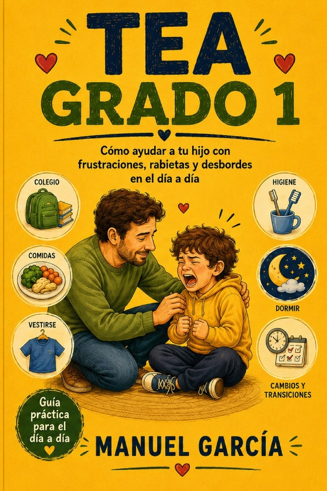 TEA grado 1: Cómo ayudar a tu hijo con frustraciones, rabietas y desbordes en el día a día cover