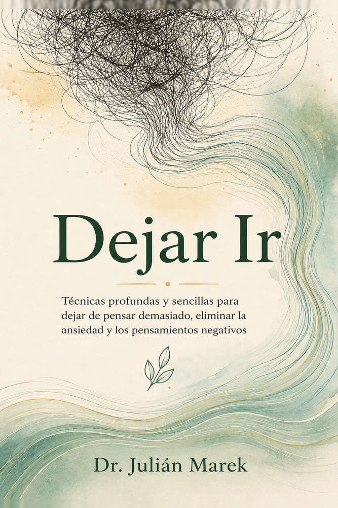 Dejar Ir: Técnicas profundas y sencillas para dejar de pensar demasiado, eliminar la ansiedad y los pensamientos negativos cover