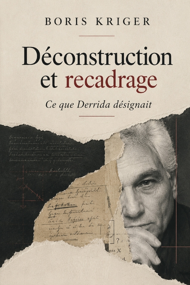 Déconstruction Et Recadrage: CE Que Derrida Désignait cover