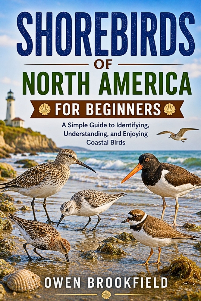 Shorebirds of North America for Beginners: A Simple Guide to Identifying, Understanding, and Enjoying Coastal Birds cover
