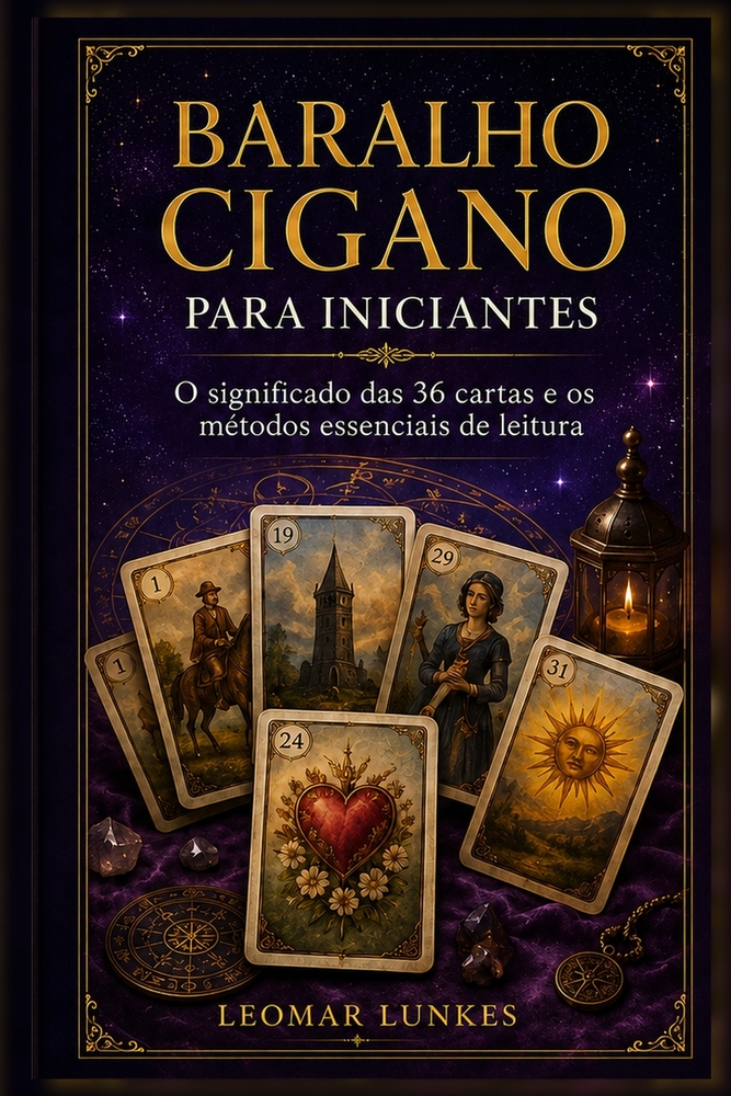 Baralho Cigano para Iniciantes: O significado das 36 cartas e os métodos essenciais de leitura cover