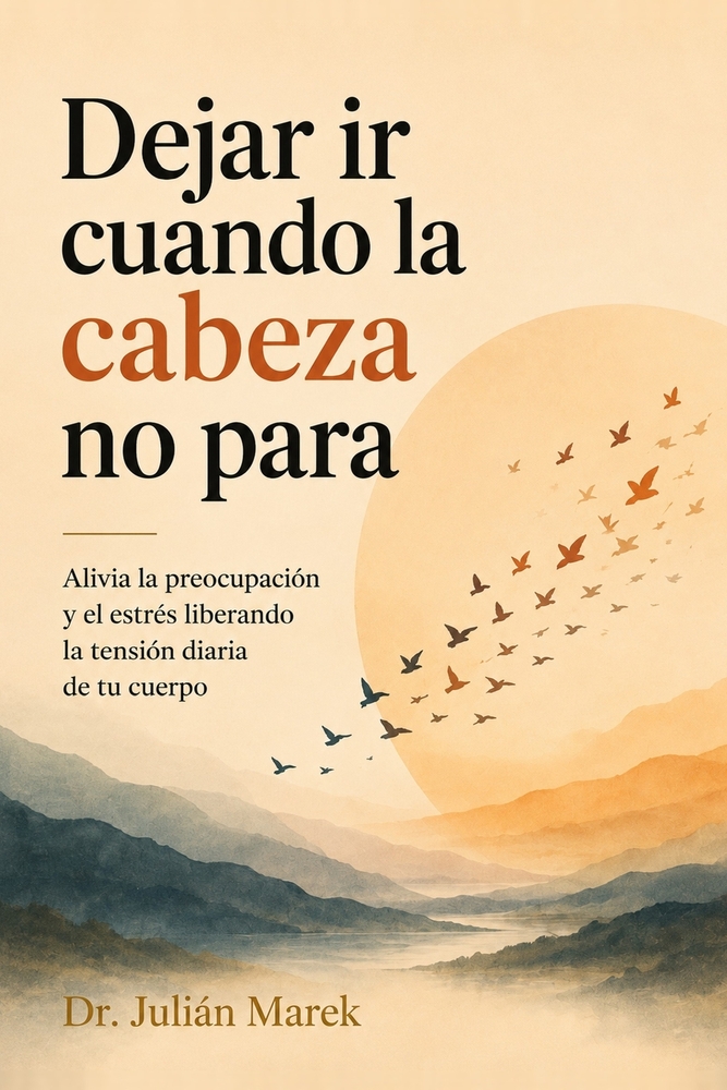 Dejar Ir Cuando la Cabeza No Para: Alivia la preocupación y el estrés liberando la tensión diaria de tu cuerpo cover