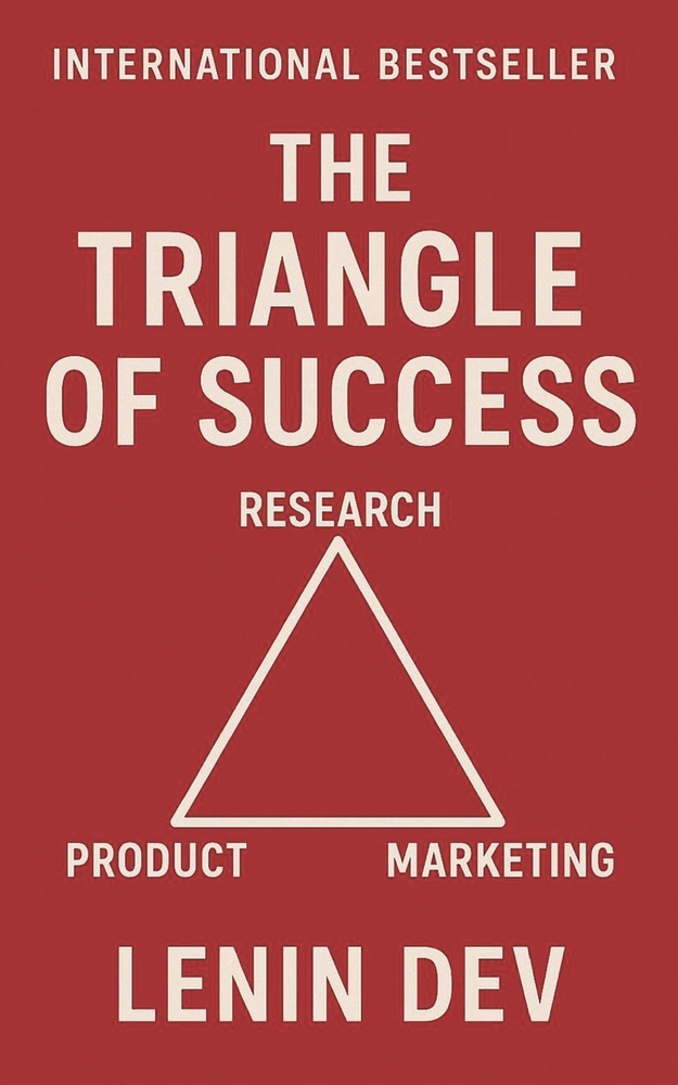 The Triangle of Success: Research - Product - Marketing: A Strategic Blueprint for Research-Driven Innovation, Magnetic Products, and Scalable Market cover