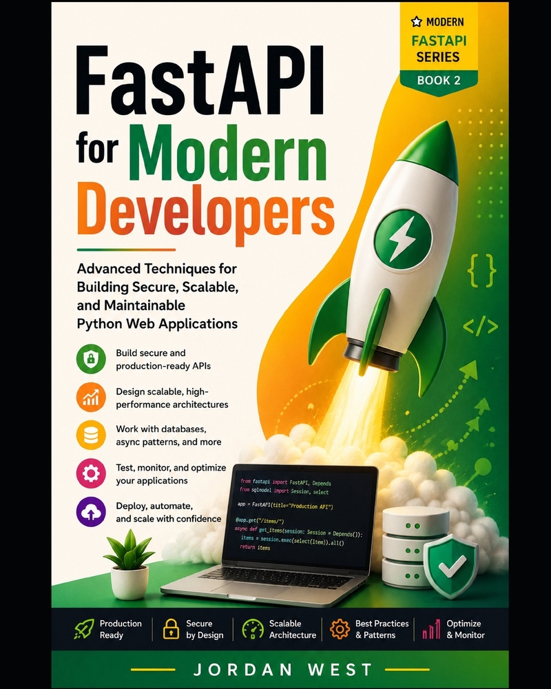 FastAPI for Modern Developers: Advanced Techniques for Building Secure, Scalable, and Maintainable Python Web Applications cover