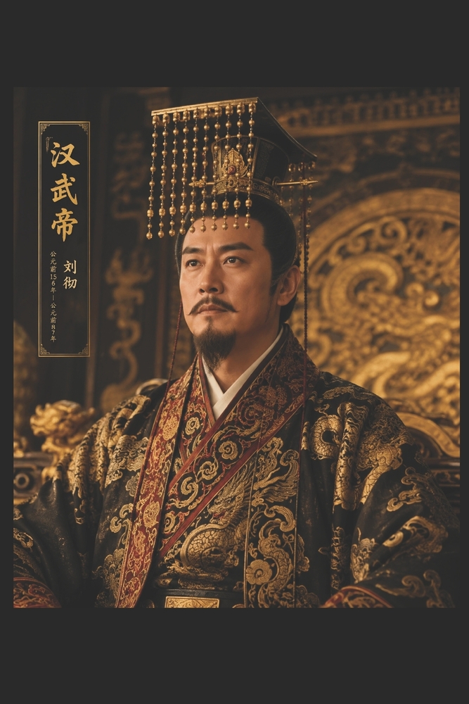 The Martial Emperor: Emperor Wu of Han 汉武帝刘彻 The Monarch Who Forged China's Golden Age and Paid the Ultimate Price cover