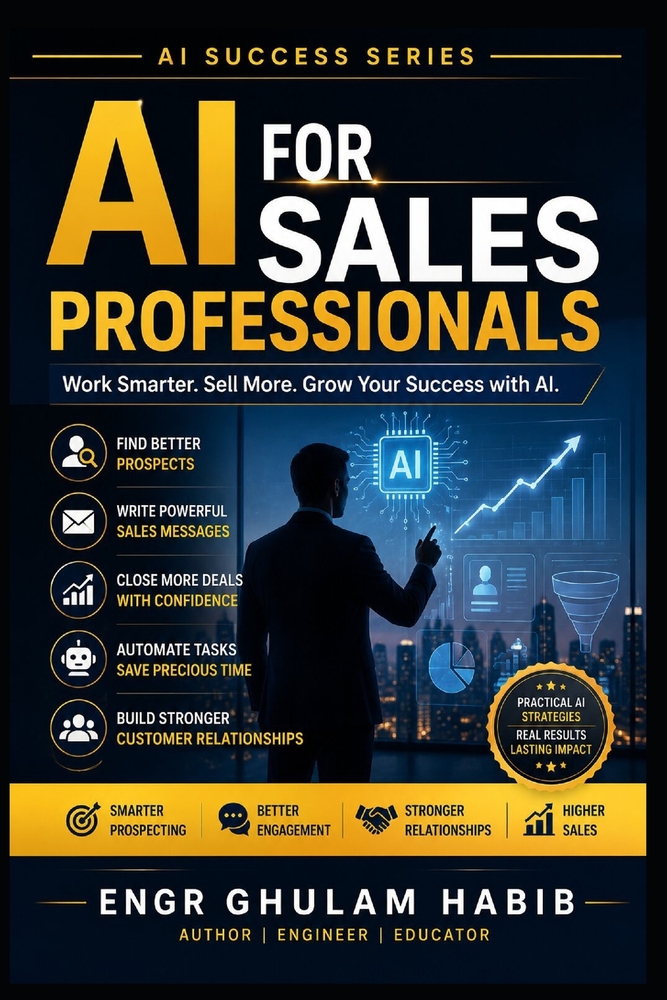 AI for Sales Professionals: Sell Smarter, Close Faster, and Grow Revenue with Artificial Intelligence cover