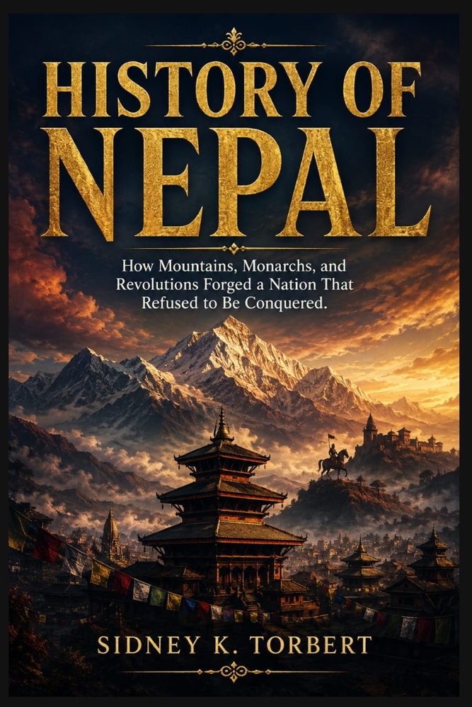 History of Nepal: How Mountains, Monarchs, and Revolutions Forged a Nation That Refused to Be Conquered. cover