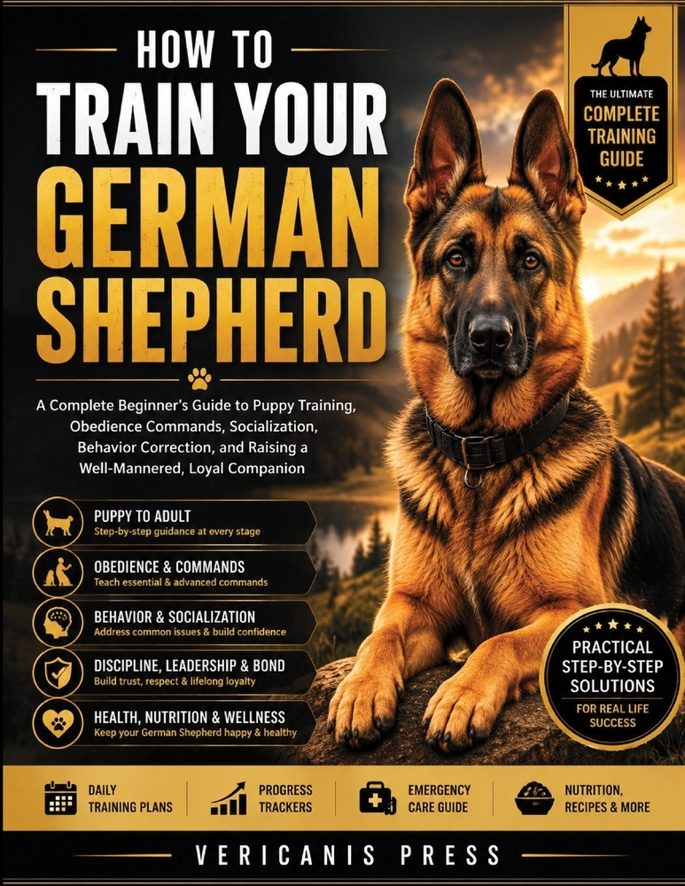 How To Train Your German Shepherd: Raise a Loyal, Confident, and Exceptionally Well-Behaved Companion Through Positive Training, Clear Structure, and cover