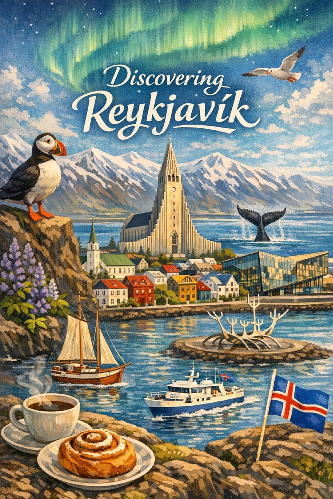 Discovering Reykjavík cover