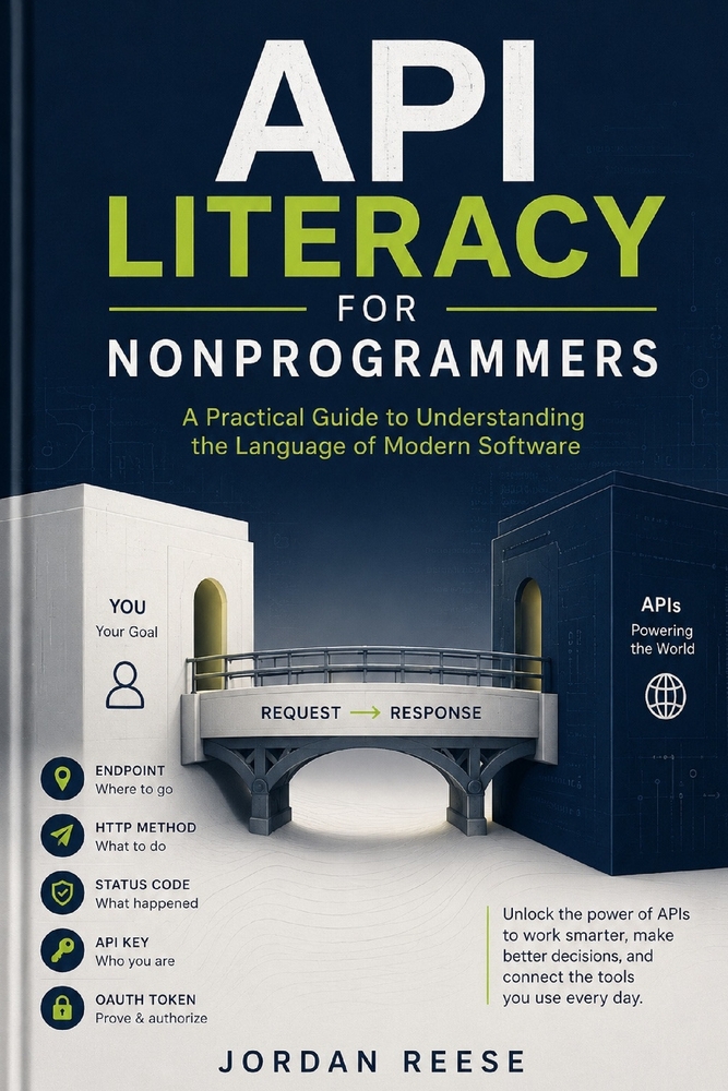 API Literacy for Nonprogrammers: Requests, endpoints, authentication, rate limits, and integration risk cover