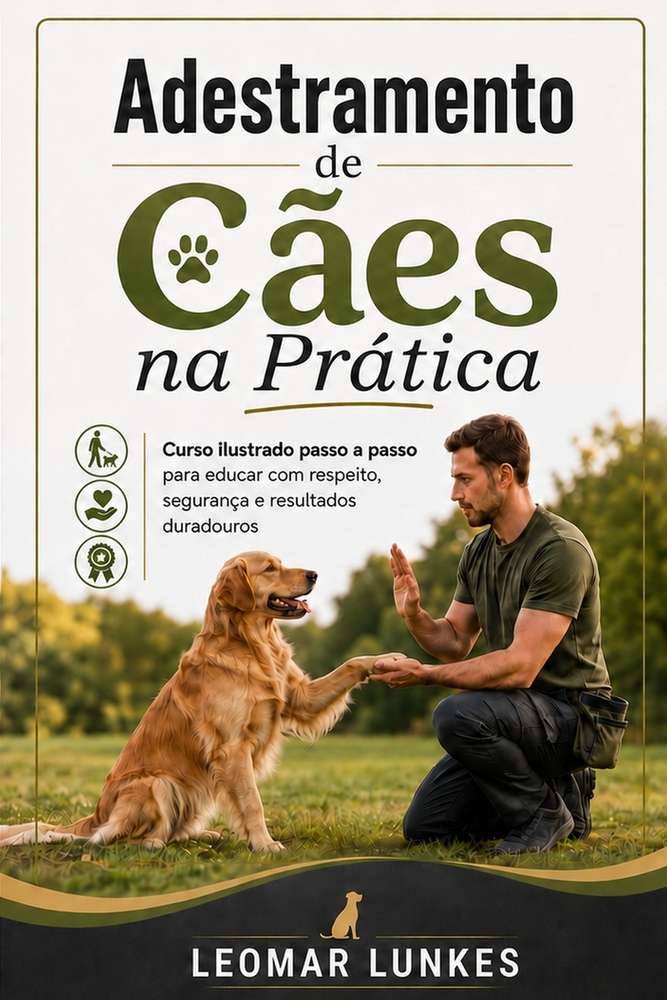 Adestramento de Cães na Prática: Curso ilustrado passo a passo para educar com respeito, segurança e resultados duradouros cover