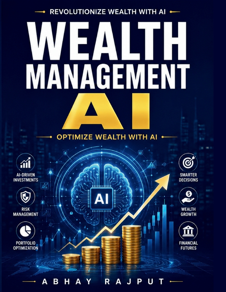 Wealth Management AI: intelligent portfolio allocation predictive market analytics risk-adjusted investments AI financial planning robo-advisor develo cover