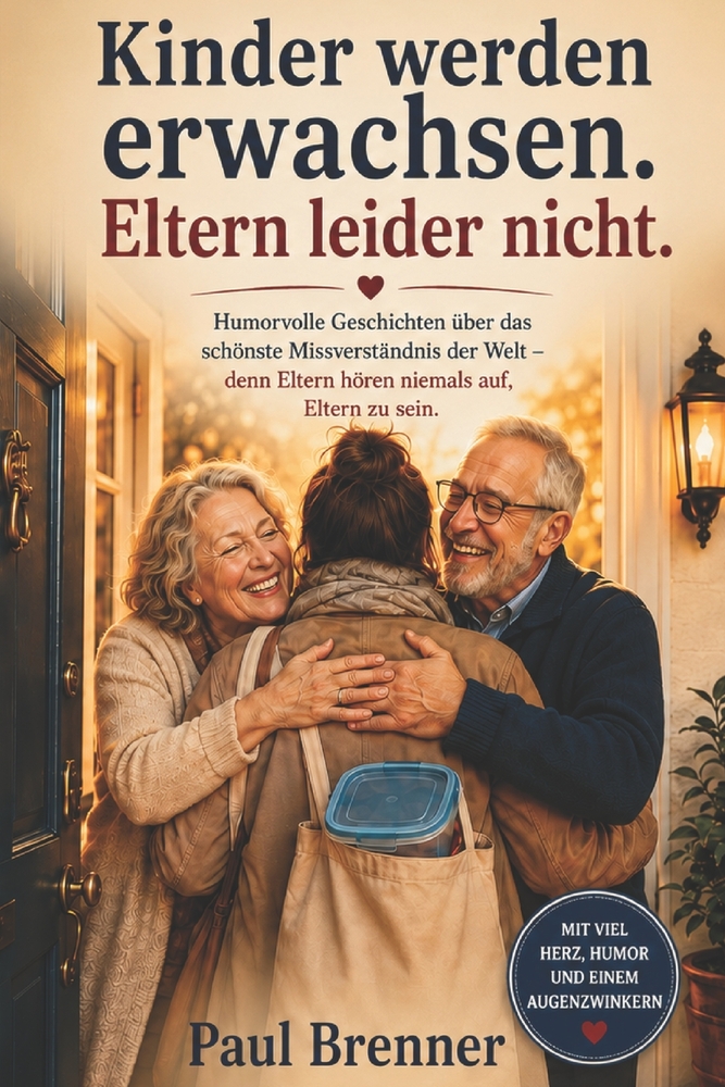 Kinder werden erwachsen. Eltern leider nicht.: Humorvolle Geschichten über das schönste Missverständnis der Welt - denn Eltern hören niemals auf, Elte cover