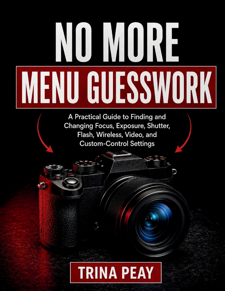 No More Menu Guesswork: A Practical Guide to Finding and Changing Focus, Exposure, Shutter, Flash, Wireless, Video, and Custom-Control Settings cover