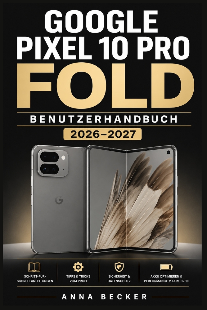 Google Pixel 10 Pro Fold Benutzerhandbuch 2026-2027: Das vollständige Kompendium zu Kamera, Einstellungen, Apps und Faltbildschirm - Schritt-für-Schri cover