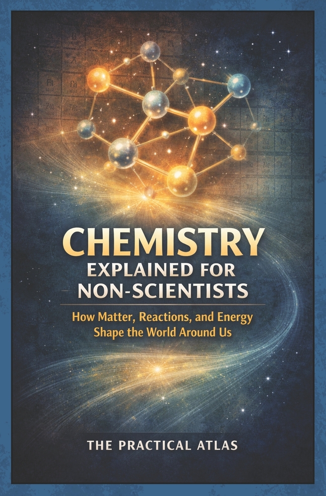 Chemistry Explained for Non Scientists: How Matter, Reactions, and Energy Shape the World Around Us cover