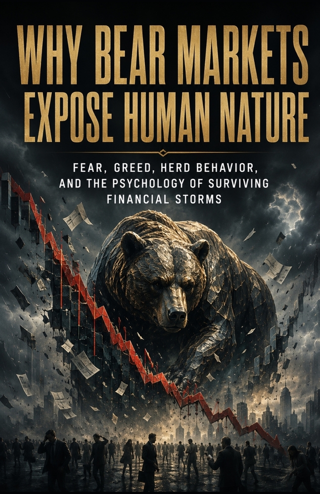 Why Bear Markets Expose Human Nature: Fear, Greed, Herd Behavior, and the Psychology of Surviving Financial Storms cover