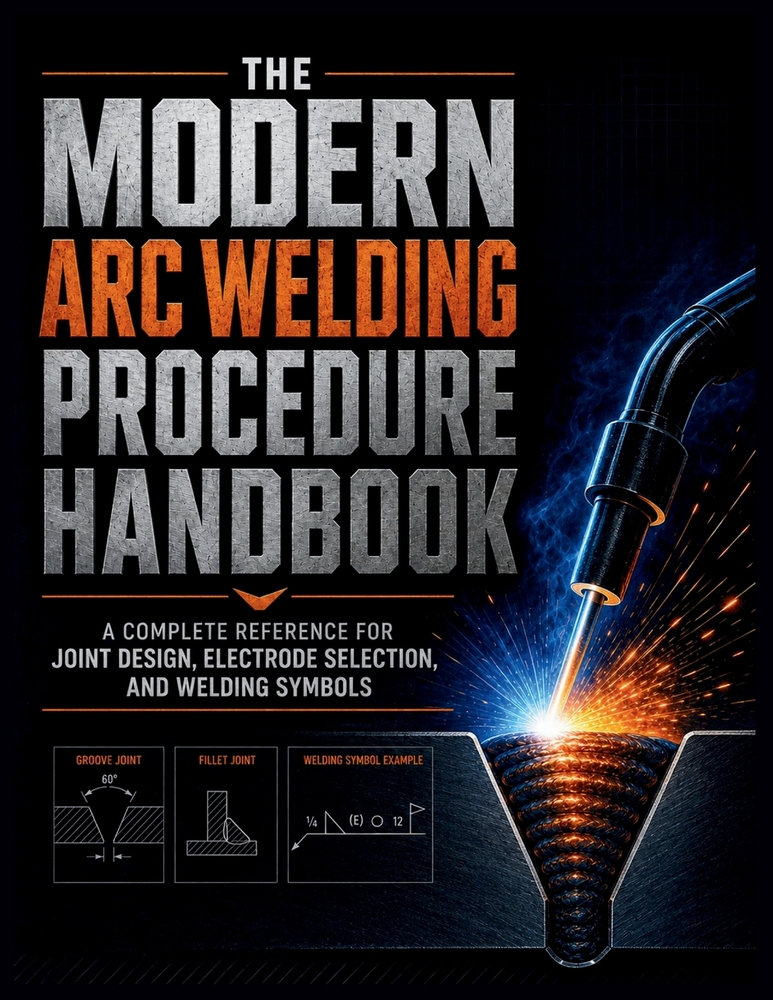 The Modern Arc Welding Procedure Handbook: A Complete Reference for Joint Design, Electrode Selection, and Welding Symbols cover