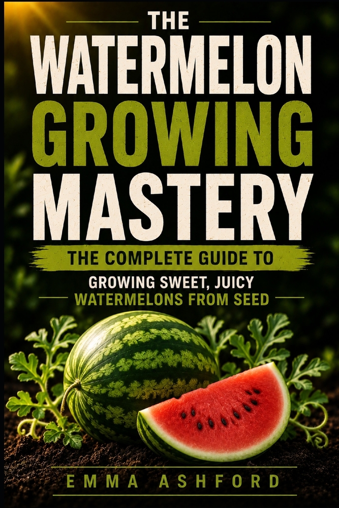 Watermelon Growing Mastery: The Complete Guide to Growing Sweet, Juicy Watermelons from See cover