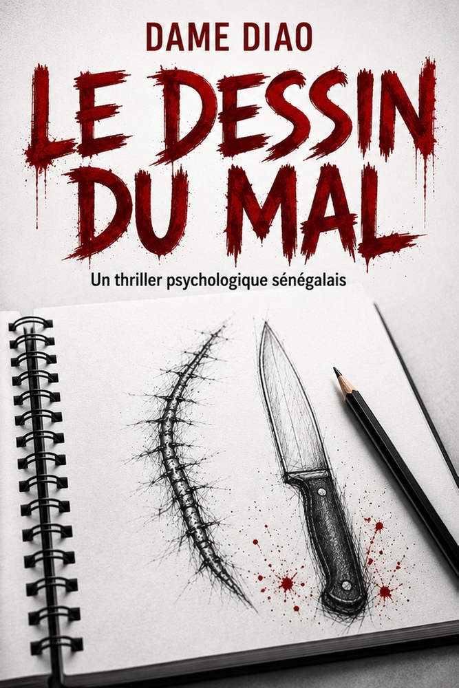 Le Dessin du Mal: Un thriller psychologique sénégalais cover