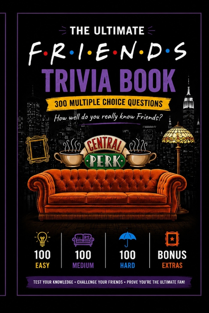 The Ultimate Friends Trivia cover