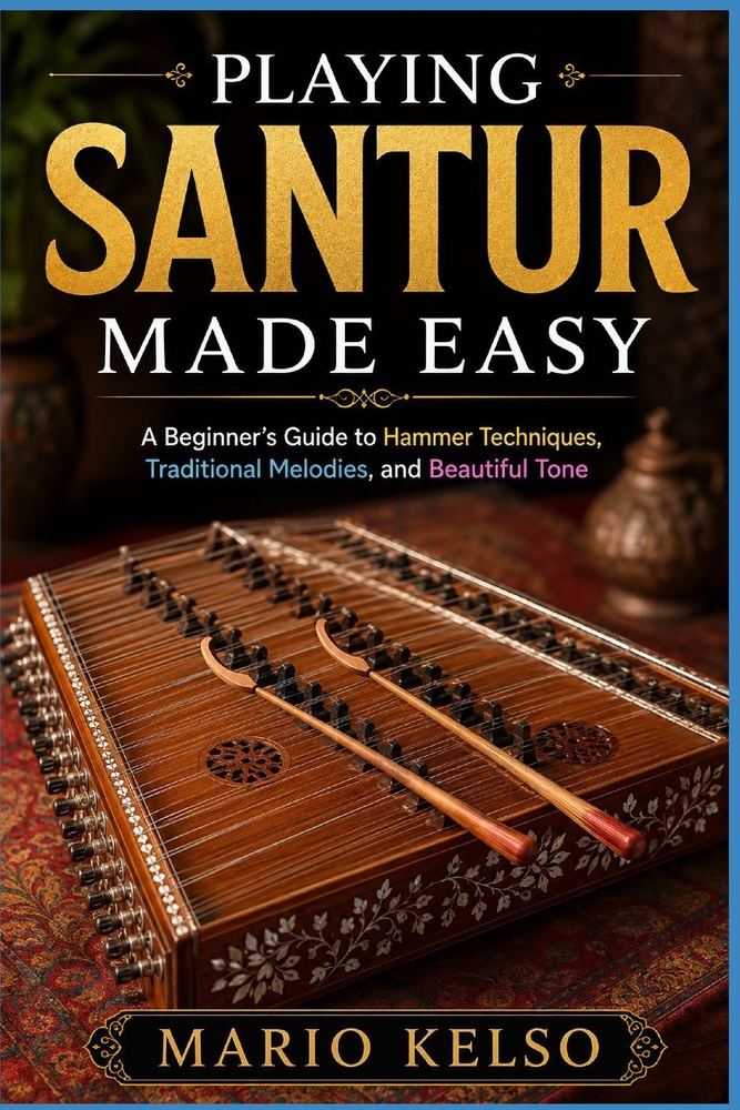 Playing Santur Made Easy: A Beginner's Guide to Hammer Techniques, Traditional Melodies, and Beautiful Tone cover