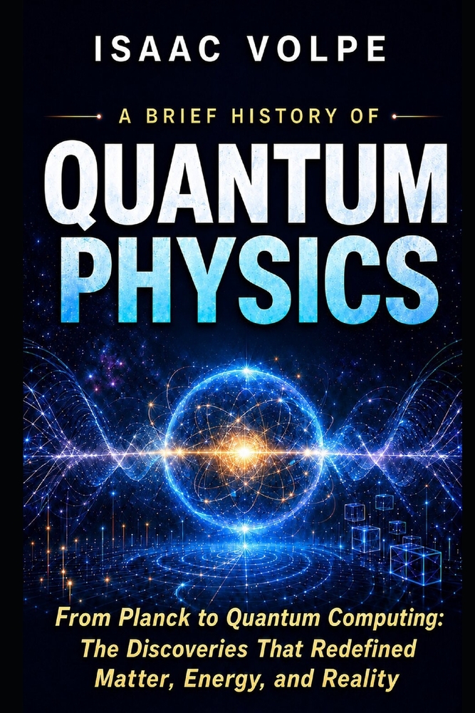A BRIEF HISTORY OF QUANTUM PHYSICS. From Planck to Quantum Computing: The Discoveries That Redefined Matter, Energy, and Reality cover