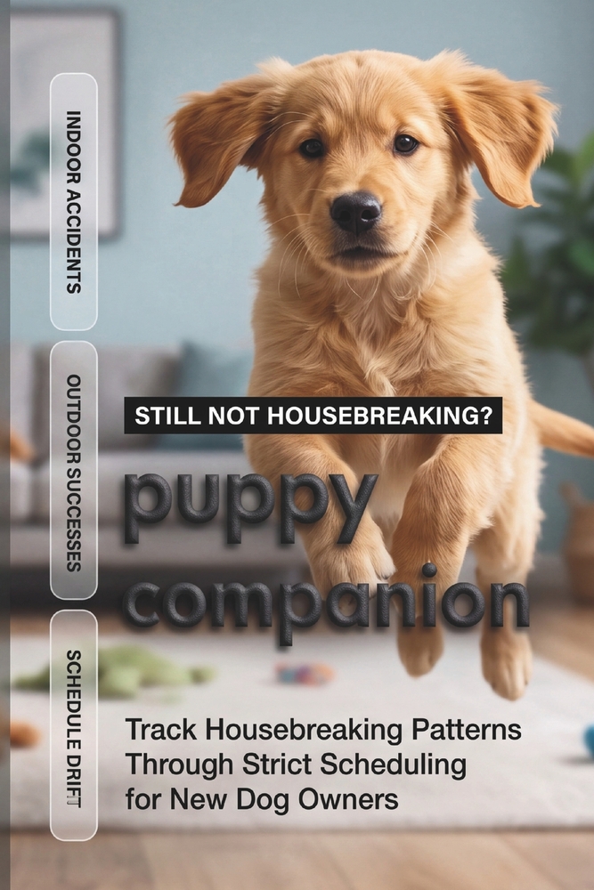 Puppy Companion: Track Housebreaking Patterns Through Strict Scheduling For New Dog Owners cover